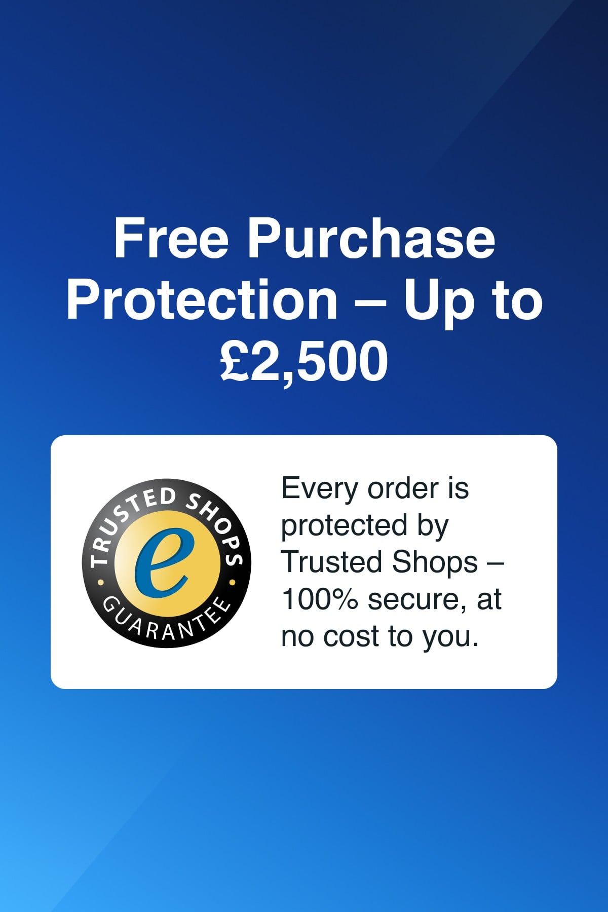 Your purchase with PrimeLicense is protected by Trusted Shops for up to €2,500