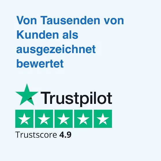 PrimeLicense hat eine hervorragende Kundenbewertung von 4,9 von 5 auf Trustpilot