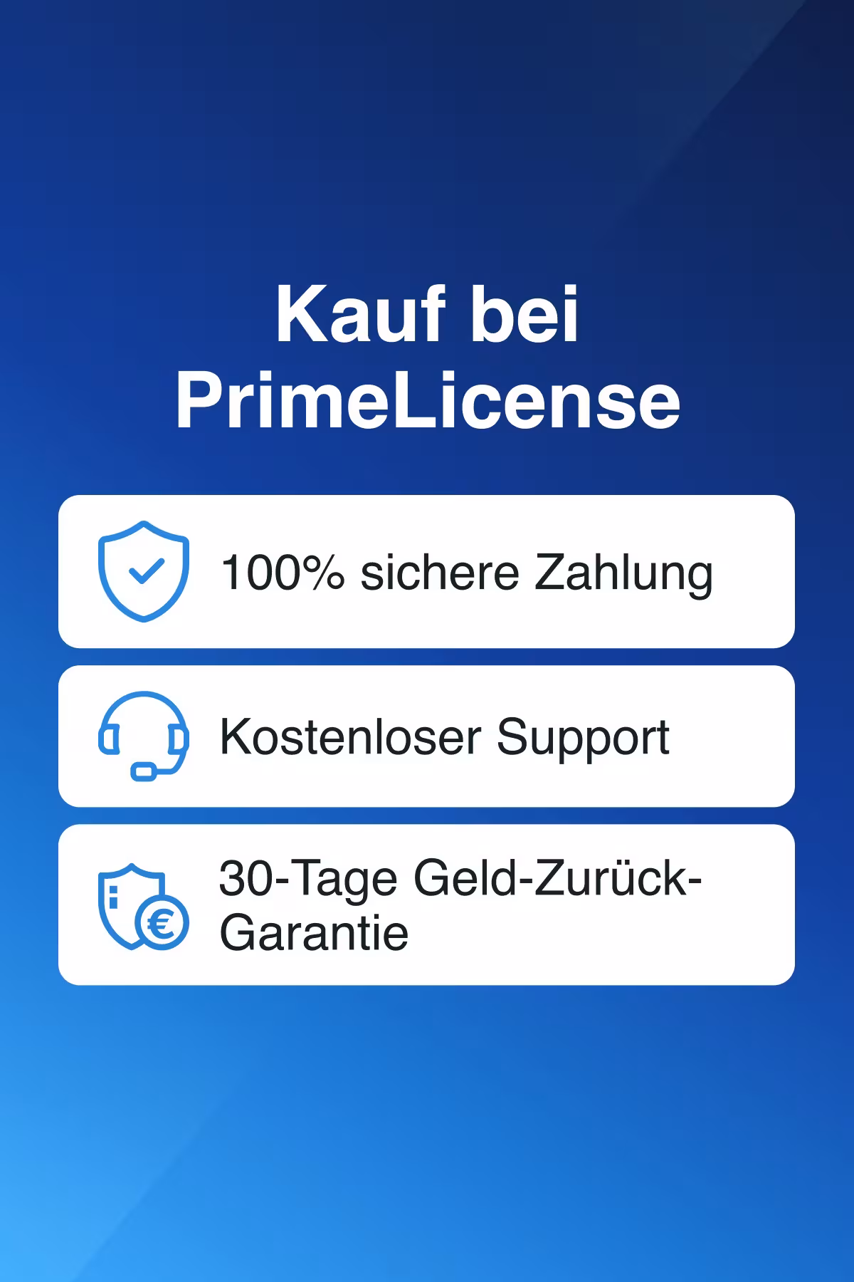 PrimeLicense hat eine hervorragende Kundenbewertung von 4,9 von 5 auf Trustpilot