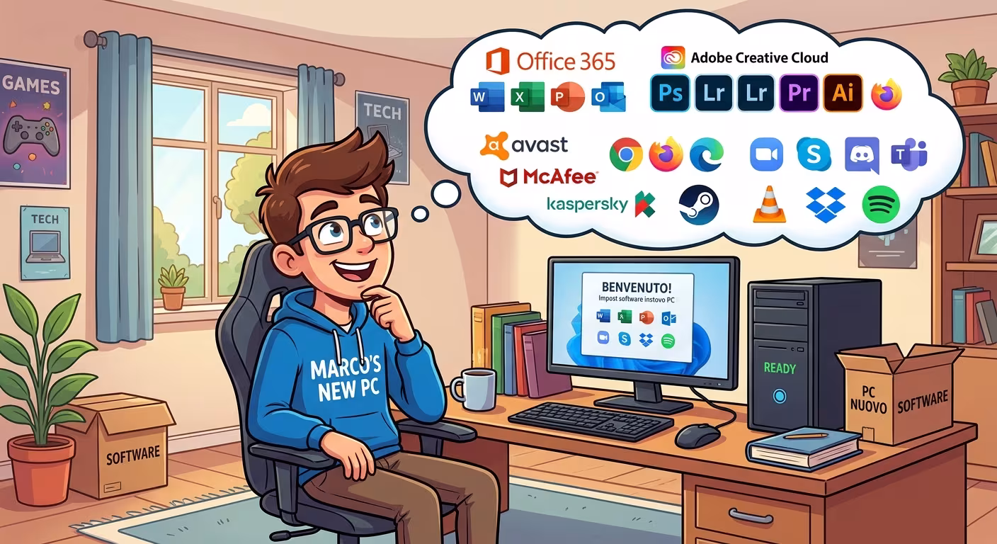 Programmi da installare su PC nuovo: software indispensabili